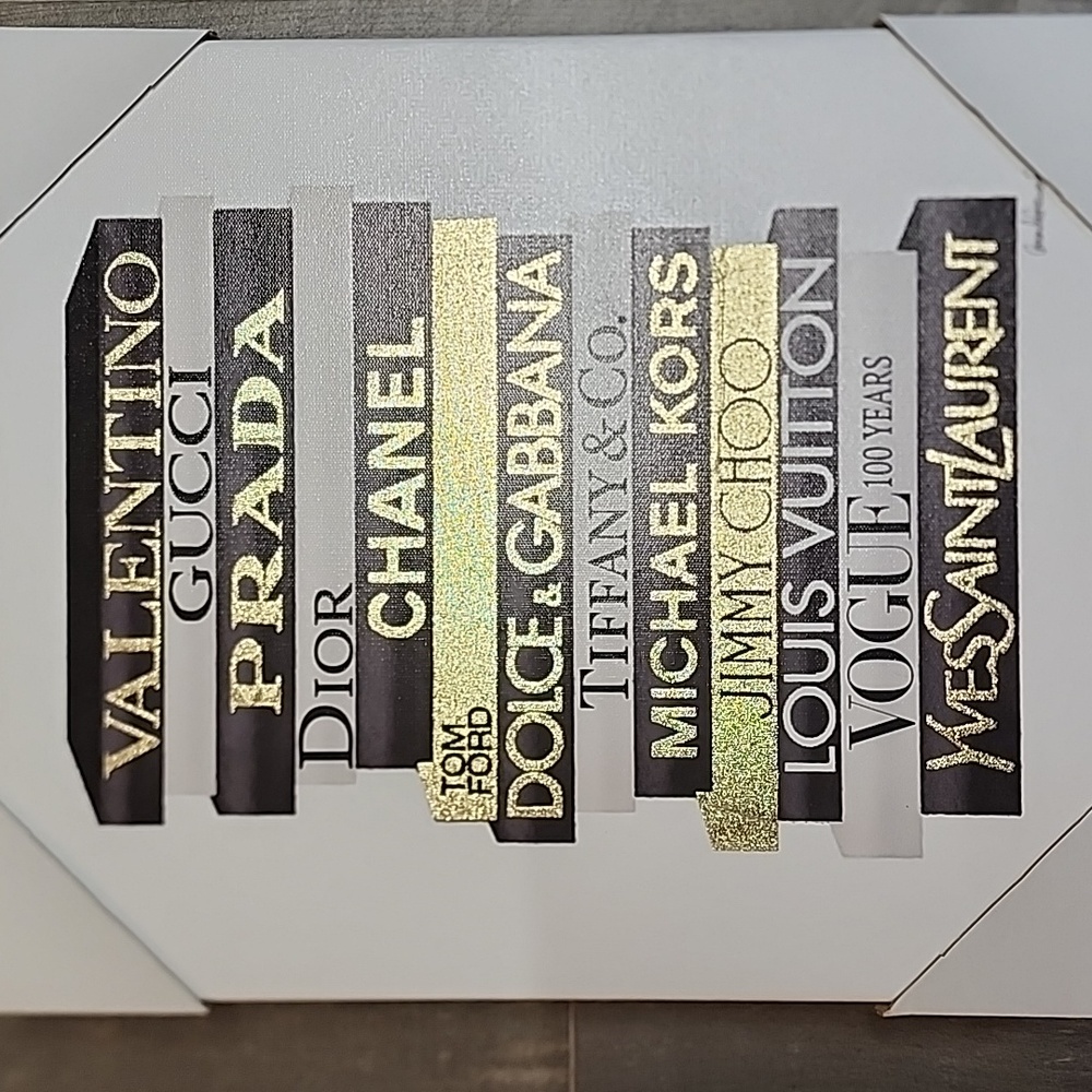 Designer brand wall art - Picture 2 of 8